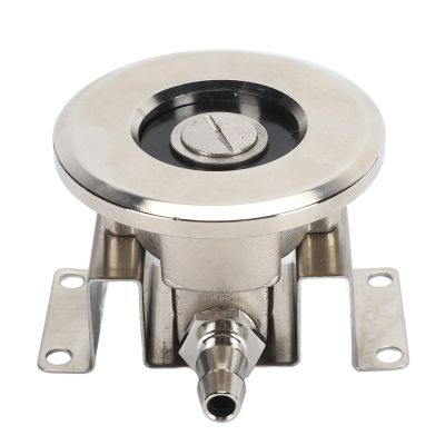 Alomejor Stainless Steel Beer Keg Cleaning Adapter