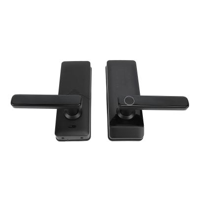 Spacnana Smart Biometric Door Lock, Aluminum Alloy, Fingerprint, Password and App Control, 40–120 mm