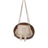 Alomejor Cute Swinging Face Hanging Planter for Indoor and Outdoor Plants view 2