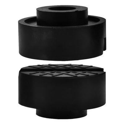 BUGUUYO 2-Pack High-Strength Rubber Jack Pads, Round, Non-Slip