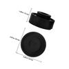BUGUUYO 2-Pack High-Strength Rubber Jack Pads, Round, Non-Slip view 2