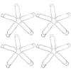 Hohopeti 50 Steel Fence Clips for Garden Climbing Plants and Trellises view 1