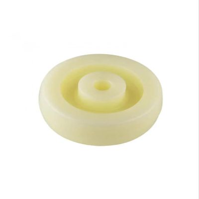 Set of 4 3-Inch Nylon Single-Wheel Casters, 75 mm Diameter