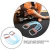 Cabilock Adjustable TPR Chest Expander Resistance Trainer view 3