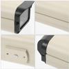 HOLIDYOYO Weatherproof Side-Opening Aluminum Camera Cover for Outdoor Surveillance Cameras view 3