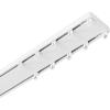 Silent Double-Track Curtain Rail System, Ceiling-Mounted, 1 m view 1