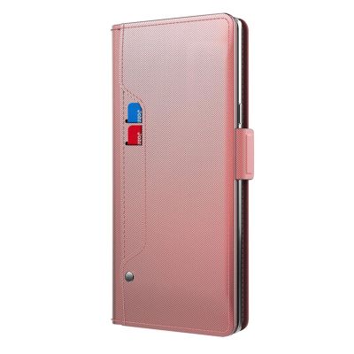 LUOTANL Business Case for Google Pixel 10 Pro XL/10 Pro/10, Slim Protective Leather Folio with Card Slots, Pink, 10 Pro