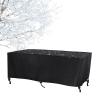 AOFOAE Outdoor Furniture Cover 500 x 170 x 100 cm, Waterproof Table Cover with Drawstring and Windproof Buckles view 1