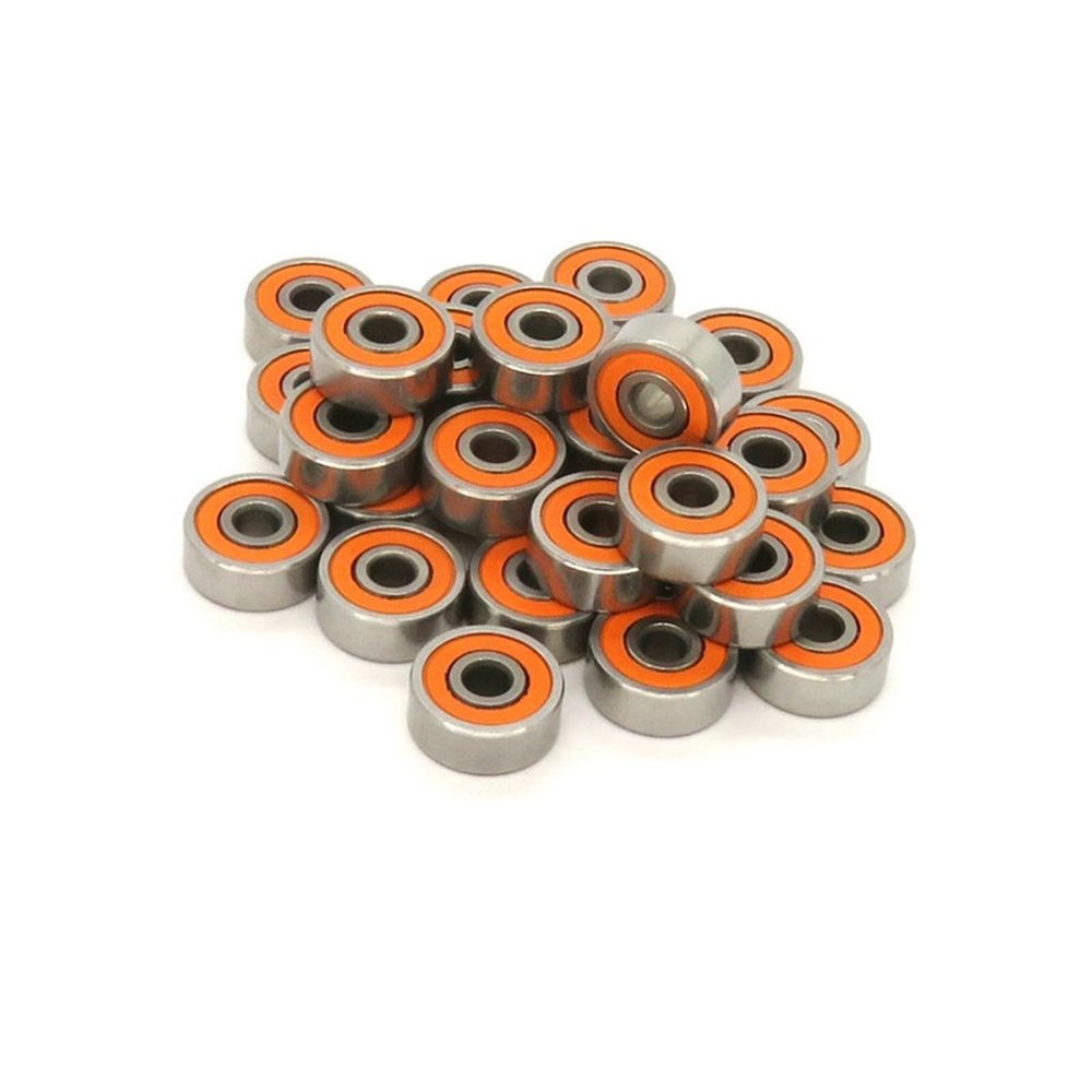 10-Piece S623 2RS 3x10x4 mm Hybrid Ceramic Bearings, S623C SMR103 RS 3x10x4 (S696C-2OS 6x15x5 mm)