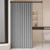 Magnetic Door Curtain for Closet, 105 x 208 cm, Gray view 2