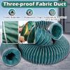 3.0 m Flexible Dryer Vent Hose, 150 mm, Portable AC Exhaust Hose for Indoor and Outdoor Air Conditioners, Universal Replacement Line (500 mm Diameter) view 4