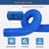 Blue PVC Dust Collection Hose for Household, Industrial, and Workshop Use, 2 m, 3.5 m view 4