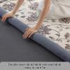 Infrared Radiant Heated Floor Mat, Waterproof, 4 Temperature Settings, 12-Hour Timer, Graphene Electric Heating Carpet (D, 160 x 230 cm / 63 x 90.5 in) view 3