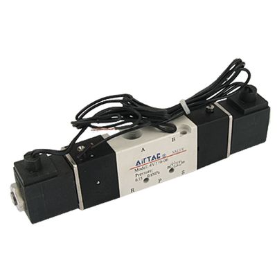 HDPHCRIUN DC 24V 2-Position 5-Way Air Control Solenoid Valve 4V120-06