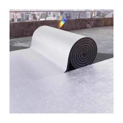 Eco-Friendly Self-Adhesive Aluminum Foil Insulation, Sound-Dampening Underlay for Factory Halls, Cars, Sunrooms, and Roofs (1*5 m/3.2*16.4 ft, 25 mm Thick)