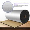 Eco-Friendly Self-Adhesive Aluminum Foil Insulation, Sound-Dampening Underlay for Factory Halls, Cars, Sunrooms, and Roofs (1*5 m/3.2*16.4 ft, 25 mm Thick) view 3