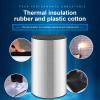 Eco-Friendly Self-Adhesive Aluminum Foil Insulation, Sound-Dampening Underlay for Factory Halls, Cars, Sunrooms, and Roofs (1*5 m/3.2*16.4 ft, 25 mm Thick) view 4