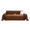 Chenille Sofa Throw with Tassels, Reversible Sofa Cover, Pet-Friendly, Style-c6, 180 x 230 cm view 3