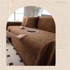 Chenille Sofa Throw with Tassels, Reversible Sofa Cover, Pet-Friendly, Style-c6, 180 x 230 cm view 4