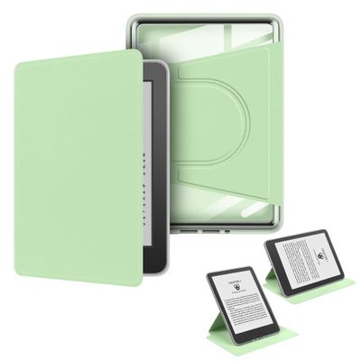 Yzlvigrous 6" Case for Kindle Paperwhite 10th Generation 2018, Clear Back, Detachable Magnetic Protective Cover with Adjustable Stand, Model: PQ94WIF