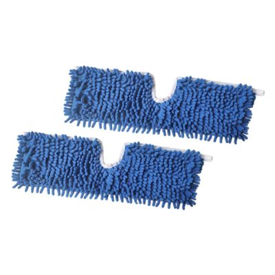 UPKOCH 2-Piece Chenille Replacement Mop Pads