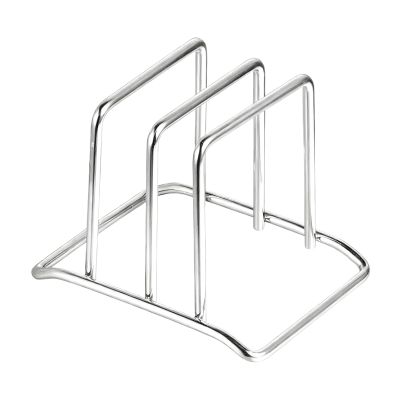 Generic Stainless Steel Cutting Board Storage Rack