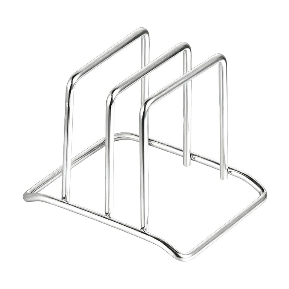 Generic Stainless Steel Cutting Board Storage Rack