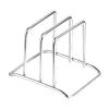 Generic Stainless Steel Cutting Board Storage Rack view 1