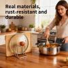 Generic Stainless Steel Cutting Board Storage Rack view 2
