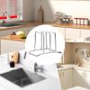 Generic Stainless Steel Cutting Board Storage Rack view 4