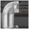 Aluminum Foil Ventilation Duct Hose, Flexible, High-Temperature Resistant, 2 m x 170 mm view 1