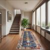 CXUEHNL Hallway Runner Rug 120 x 250 cm, Non-Slip Kitchen Rug view 2