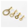 Insulated Ring Wire Terminals, 100-Piece Copper Crimp Terminals, M3/M4/M5/M6/M8/M10 (M10) view 3