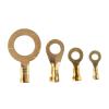 Insulated Ring Wire Terminals, 100-Piece Copper Crimp Terminals, M3/M4/M5/M6/M8/M10 (M10) view 4