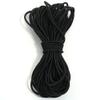 10 m Round Elastic Cord, 2 mm, Black view 1
