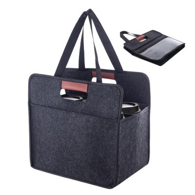Foldable Coffee Cup Holder and Beverage Transport Bag