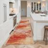 Lrisveana Runner Rug, Washable Non-Slip Kitchen Runner, 90 x 240 cm view 2