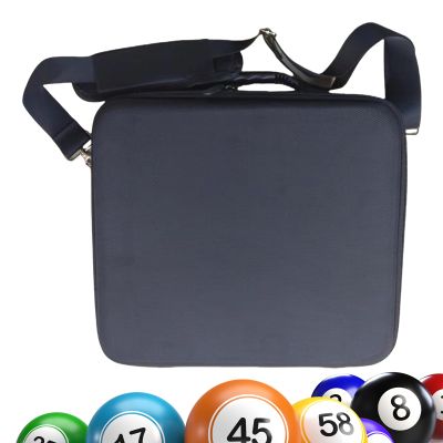 Pool Billiard Ball Carrying Bag with Handle and Shoulder Strap