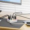 13-Port USB Hub for Laptops with Surge Protection and RGB Lighting view 2