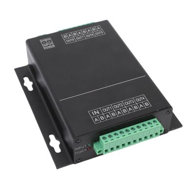 HEEPDD NMEA0183 Splitter, Aluminum Alloy Housing, 1 Input/8 Outputs for Marine Navigation Systems