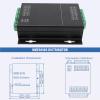 HEEPDD NMEA0183 Splitter, Aluminum Alloy Housing, 1 Input/8 Outputs for Marine Navigation Systems view 3