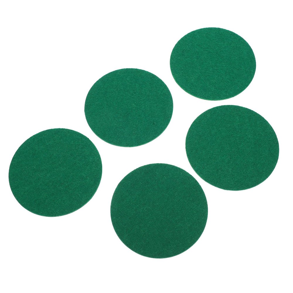 10-Piece Round Air Hockey Pusher Pads Replacement Set