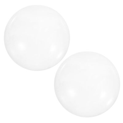 Crystal Half-Sphere Paperweights for Painting and Calligraphy, 2 Pieces