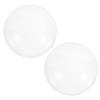 Crystal Half-Sphere Paperweights for Painting and Calligraphy, 2 Pieces view 1