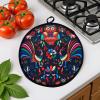 30 cm Fabric Tortilla Warmer, Microwave-Safe and Heat-Retaining view 2