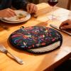 30 cm Fabric Tortilla Warmer, Microwave-Safe and Heat-Retaining view 3
