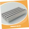 VILLCASE 4-Piece Magnetic Flagpole Weights, Silver, Rectangular view 2