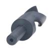 Candeon Reduced-Shank HSS Drill Bit, 1/2-Inch, Black Twist Drill, 118° Cutting Angle, 27.5 mm view 2