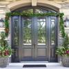 Bomefoi Adjustable Christmas Wreath Hanger for Front Doors view 2