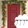 Bomefoi Adjustable Christmas Wreath Hanger for Front Doors view 3